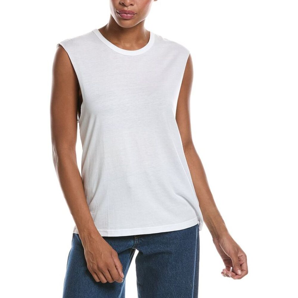 Officine Générale Womens  Tank T-Shirt, White